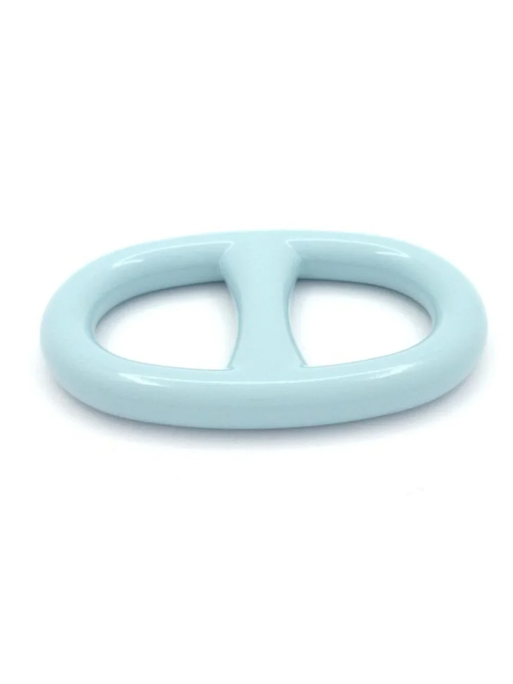 Hermes Scarf Ring Chaine D'ancre Light Blue